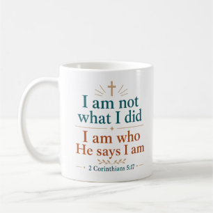 Mug Je ne suis pas ce que j'ai fait, je suis qui Il di