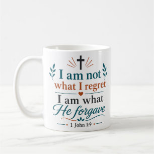 Mug Je ne suis pas ce que je regrette, je suis ce qu'I