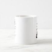 Mug Je ne suis pas célibataire j'ai un chat | Dame de  (Centre)