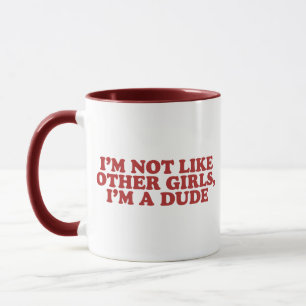 Mug Je ne suis pas comme les autres filles, je suis un