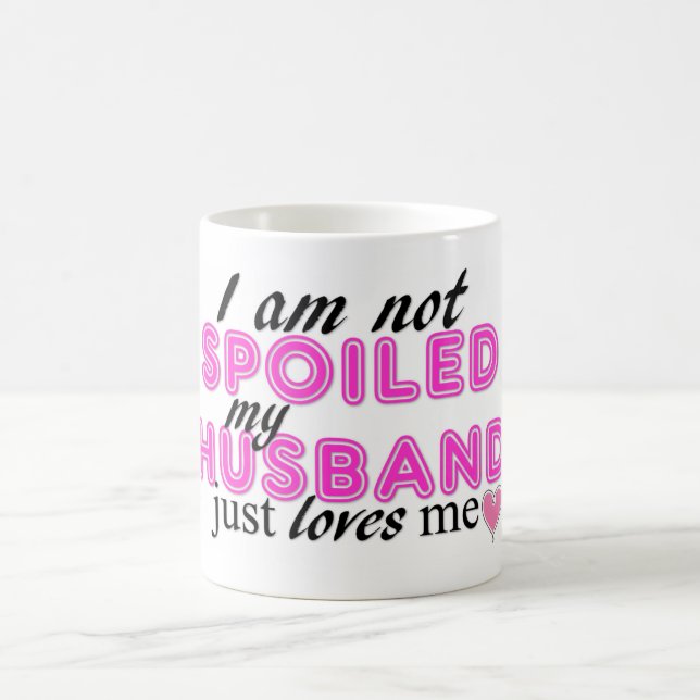Mug Je ne suis pas corrompu, mon mari m'aime juste ! (Centre)