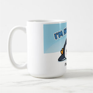 Mug Je ne suis pas court Je suis pingouin Taille Pin