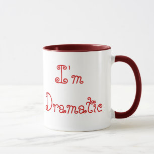 Mug Je ne suis pas déprimé, je suis dramatique