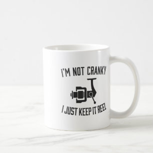 Mug Je ne suis pas grincheux je garde ça drôle pêche e