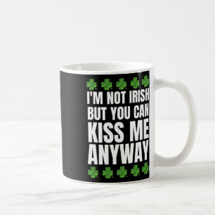 Mug Je ne suis pas irlandais Embrassez-moi de toute fa