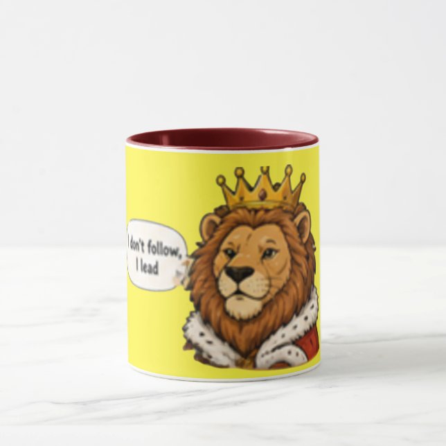 Mug Je ne suis pas, je dirige | Café Motivationnel  (Centre)
