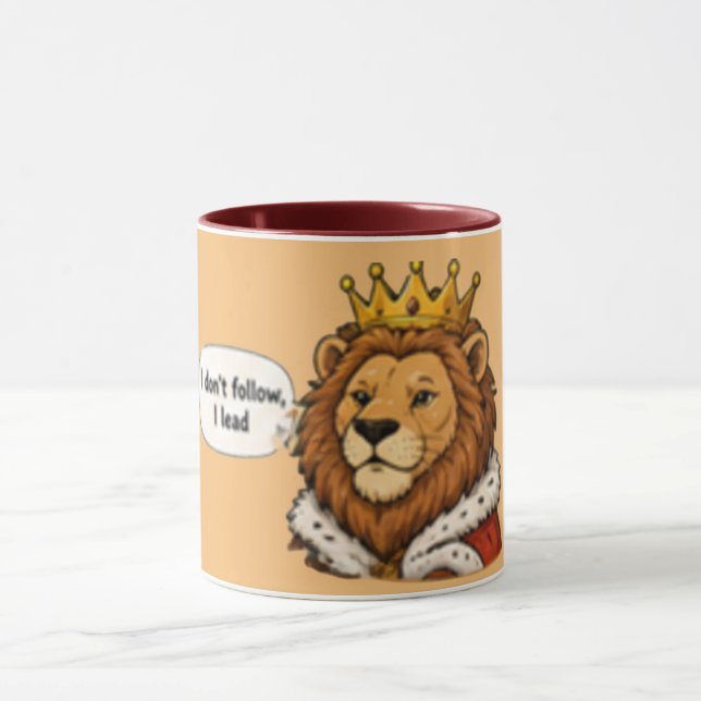Mug Je ne suis pas, je dirige | Café motivationnel (Centre)