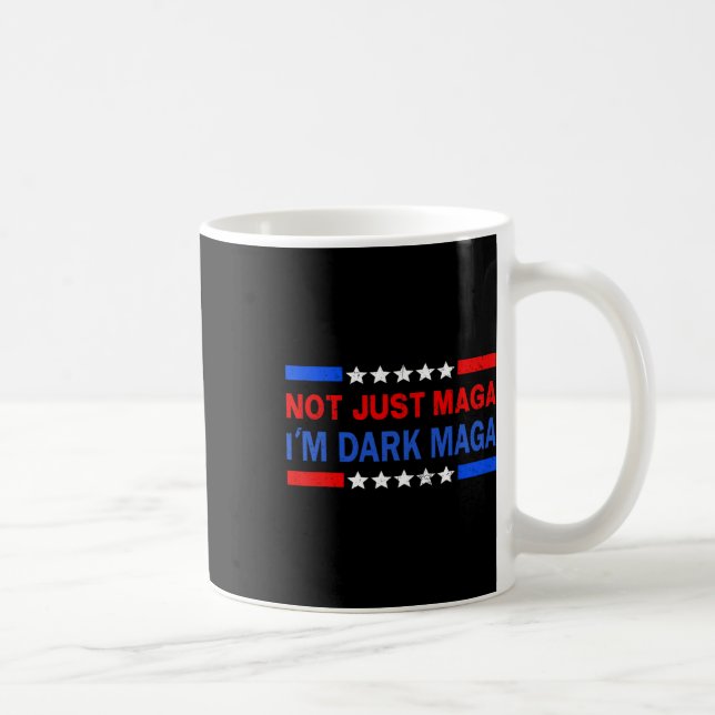 Mug Je ne suis pas juste Méga, je suis Dark Mega Trump (Droite)