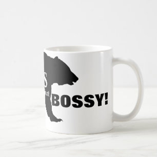 Mug Je ne suis pas le patron, juste un ours grizzly au
