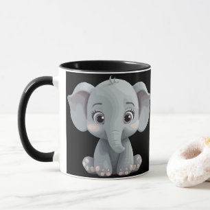 Mug Je ne suis pas l'éléphant dans la pièce