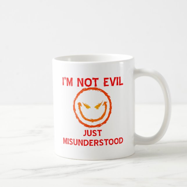 Mug Je ne suis pas mauvais juste mal compris (Droite)