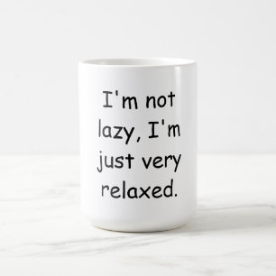 Mug Je ne suis pas paresseux, je suis juste très déten