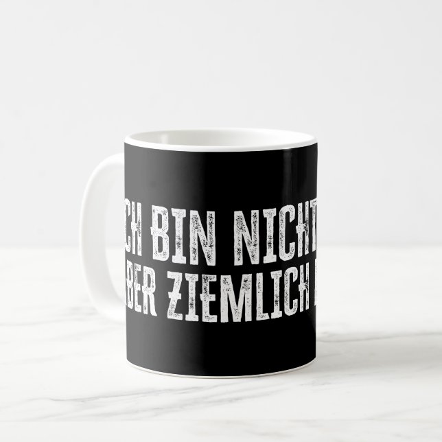 Mug Je ne suis pas parfait – mais plutôt proche ! (Devant gauche)