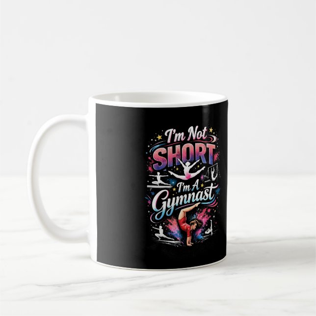 Mug Je ne suis pas petit, je suis un gymnaste (Gauche)
