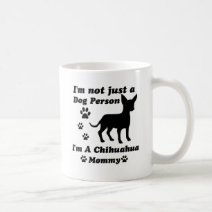 Mug Je ne suis pas simplement une personne de chien ;