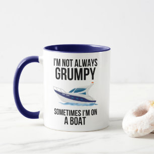 Mug Je ne suis pas toujours grincheux, parfois je suis