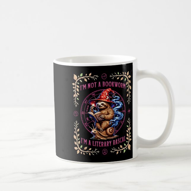 Mug Je ne suis pas un rat de bibliothèque, je suis un  (Droite)
