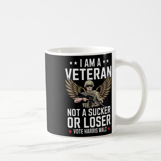 Mug Je ne suis pas un vétéran, pas un vainqueur ou un  (Droite)