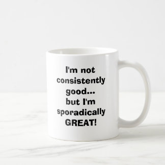 Mug Je ne suis pas uniformément bon… mais je suis