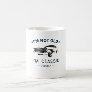 Mug Je ne suis pas vieille Je suis une voiture classiq