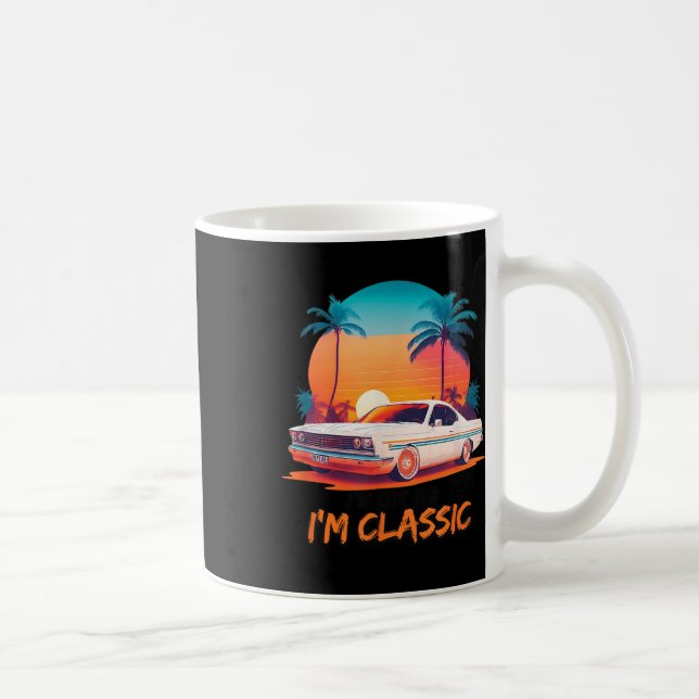 Mug Je Ne Suis Pas Vieux Im Clic, drôle De Graphique D (Droite)