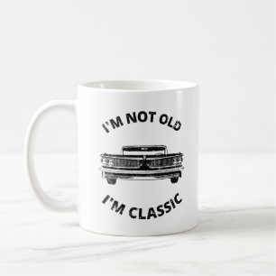 Mug Je ne suis pas vieux Je suis classique