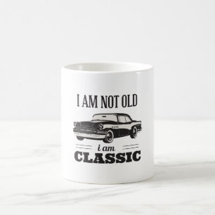 Mug Je ne suis pas vieux Je suis classique