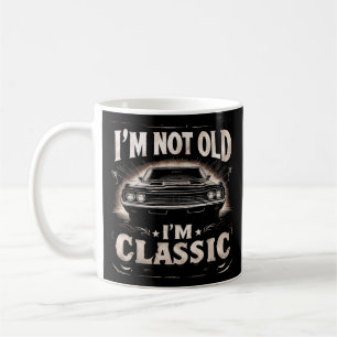 Mug Je ne suis pas vieux Je suis classique Retro Vinta