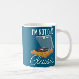 Mug Je ne suis pas vieux, je suis drôle Vinyle Record