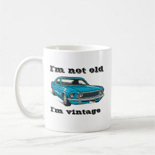 Mug Je ne suis pas vieux Je suis vintage Classic Car P