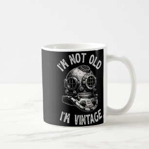 Mug Je ne suis pas vieux, je suis vintage - Plongée en