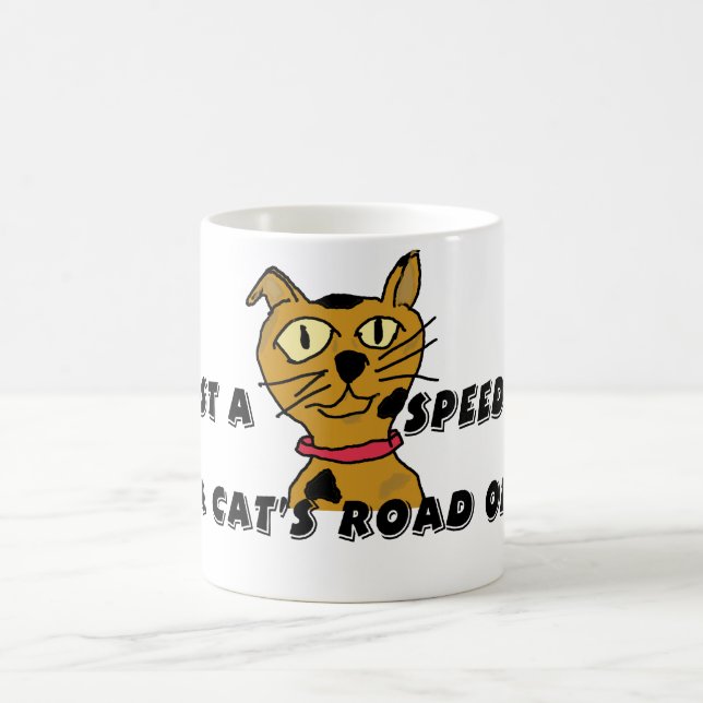 Mug Je ne suis qu'un coup de vitesse (Centre)