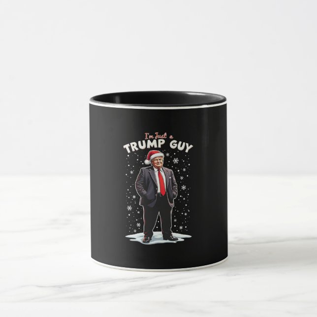Mug Je ne suis qu'un Trump Guy Chill Noël Père Noël (Centre)