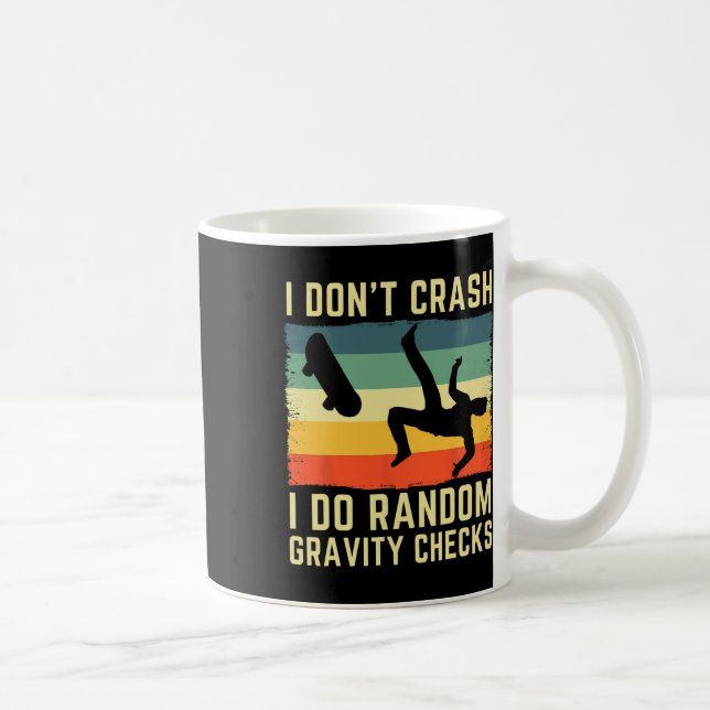 Mug Je ne tombe pas, je fais des vérifications aléatoi (Droite)