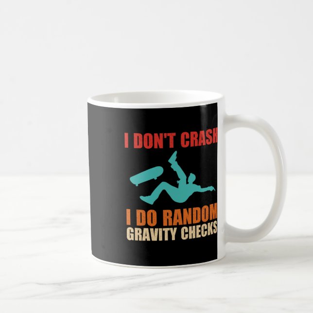 Mug Je ne tombe pas, je fais des vérifications aléatoi (Droite)