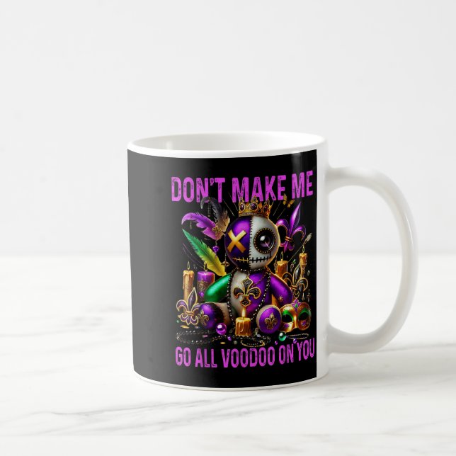 Mug Je ne vais pas tout Voodoo Dark (Droite)