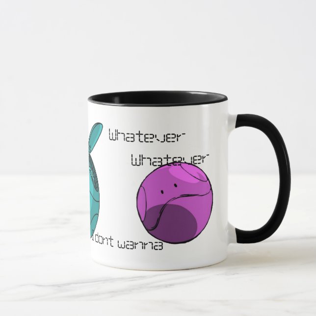 Mug je ne veux pas à (Droite)