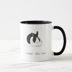 Mug Je ne vous aime pas