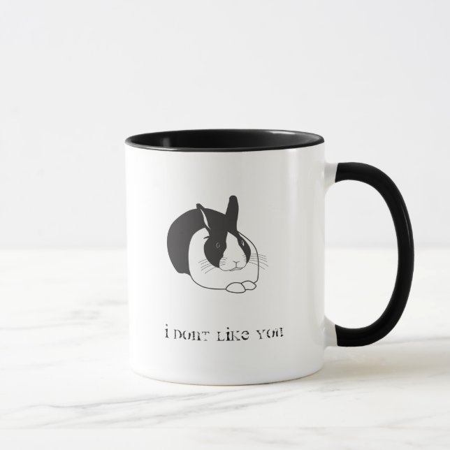 Mug Je ne vous aime pas (Droite)