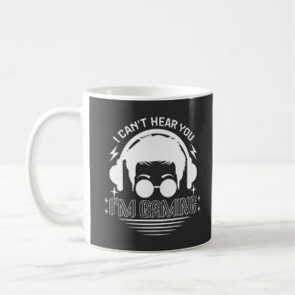 Mug Je ne vous entends pas, je joue à des jeux drôles 