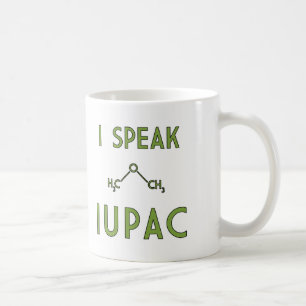 Mug Je parle IUPAC