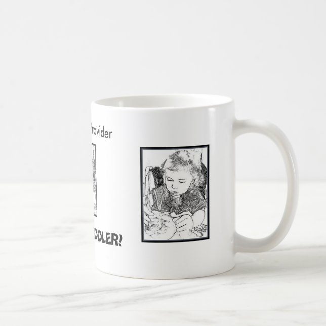 Mug Je parle l'enfant en bas âge ! /MUG (Droite)