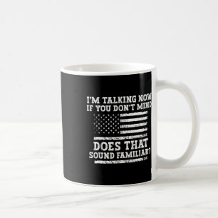 Mug Je parle maintenant Chemise Trump Kamala Débat Drô