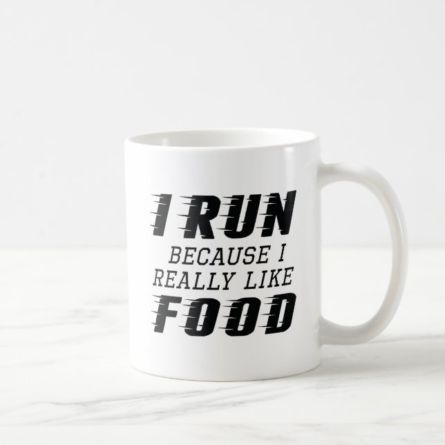 Mug Je Passe De La Nourriture (Droite)