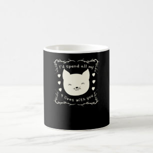 Mug Je passerais mes 9 vies avec toi