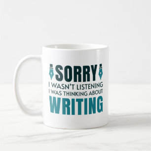 Mug Je Pensais À Écrire