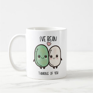 Mug Je pense à vous Valentines Day Food Pun