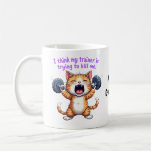 Mug Je pense que mon entraîneur essaie de me tuer A Fu
