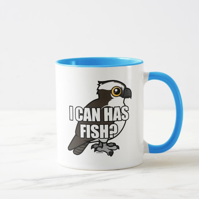 Mug Je peux a des poissons ? (Droite)