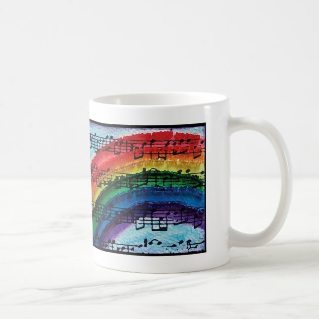 Mug Je peux chanter un arc-en-ciel (Droite)